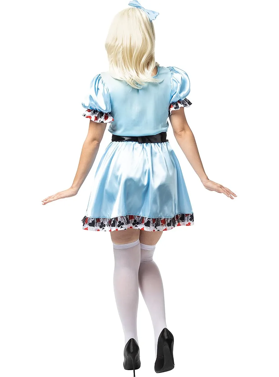 Funidelia Alice Deluxe Costume Donna Azzurro XS