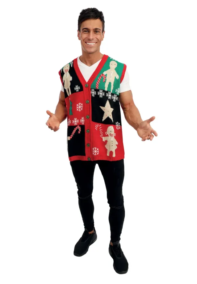 P'tit Clown re48165 gilet Natale zenzero adulto XL