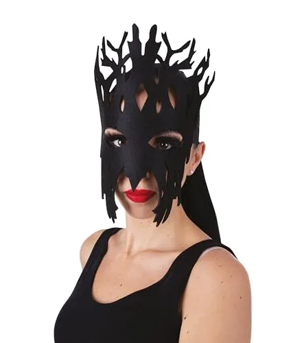 P'tit Clown 22924 maschera albero nero adulto