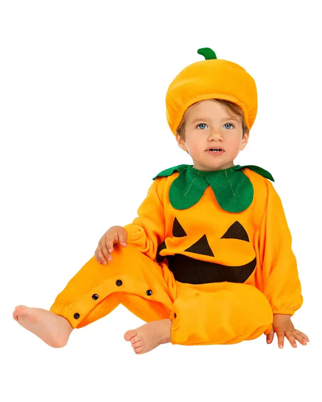 Funidelia Zucca costume bambino 0-6 mesi tutina arancione