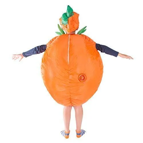 Bodysocks Costume Gonfiabile Zucca Bambini Arancione