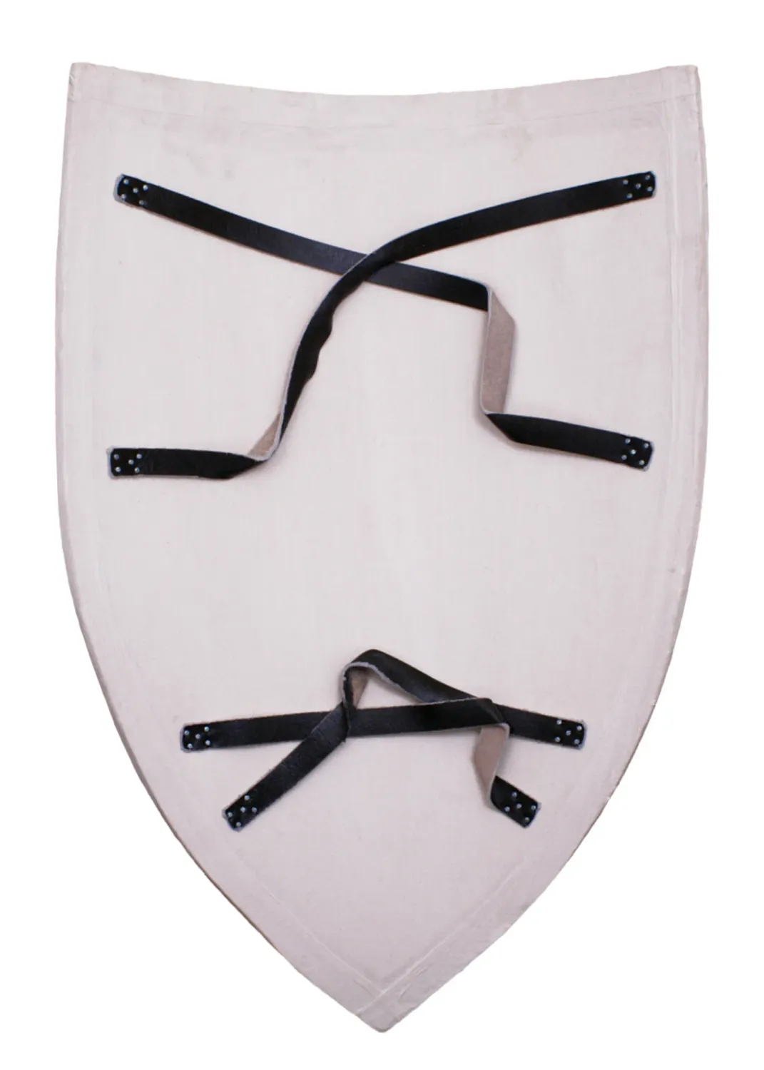 La Bottega di Merlino Scudo Bianco Legno 68cm Verniciabile