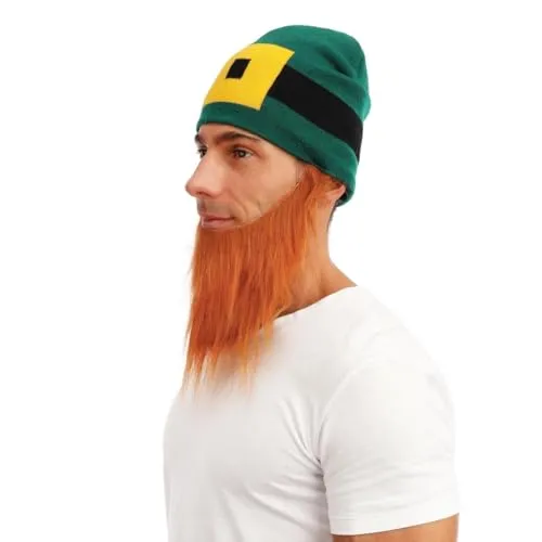 P'tit Clown Berretto San Patrizio cappello con barba verde