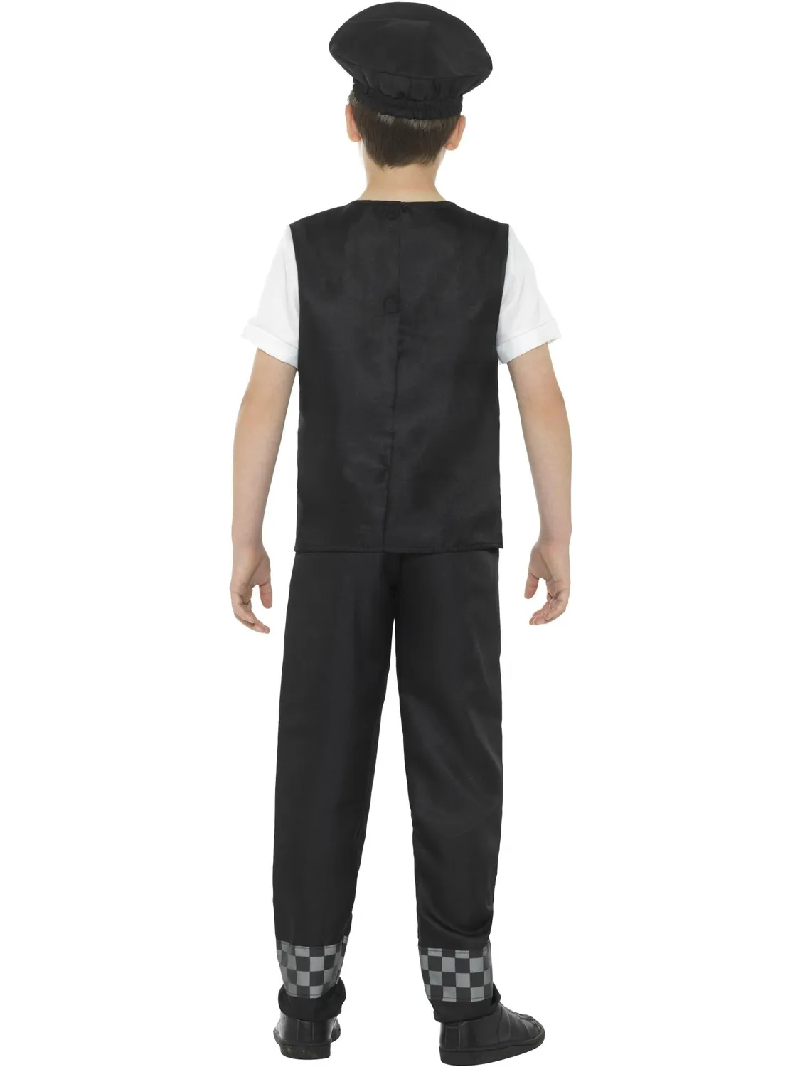 Smiffys Cop costume poliziotto bambino nero 3 pezzi M