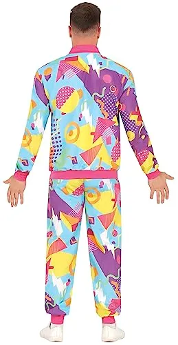 Fiestas Guirca Costume Ginnasta Anni 90 Tuta M 48-50
