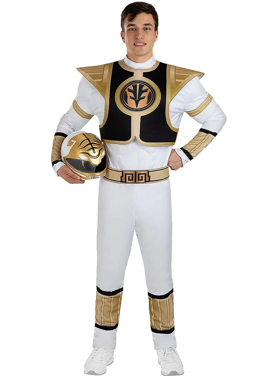 Funidelia Power Ranger Bianco costume uomo M supereroi