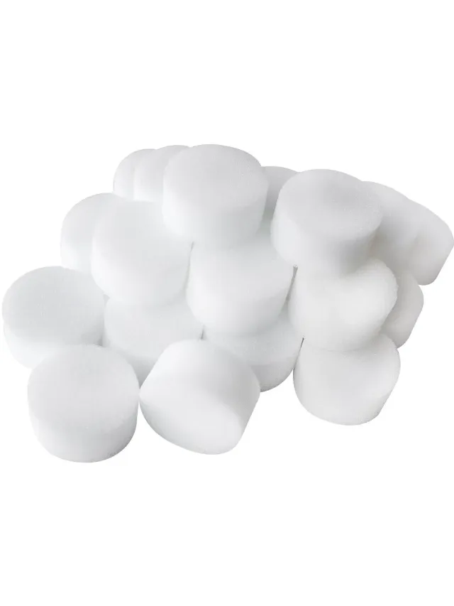 Smiffys spugnette trucco bianche schiuma viso 25 pezzi