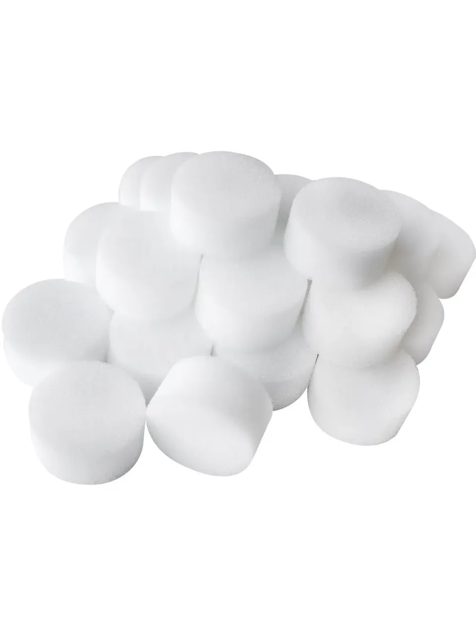 Smiffys spugnette trucco bianche schiuma viso 25 pezzi