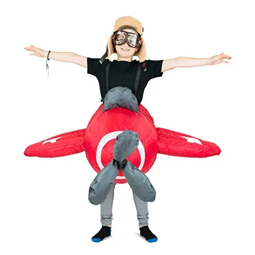 Bodysocks Aeroplano Costume Gonfiabile Bambino pilota