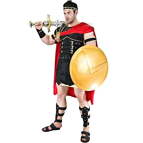 SEA HARE Guerriero Medievale costume uomo set 7 pezzi