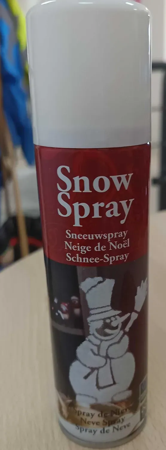 P'tit Clown Neve Artificiale Spray 150 ml con Stencil