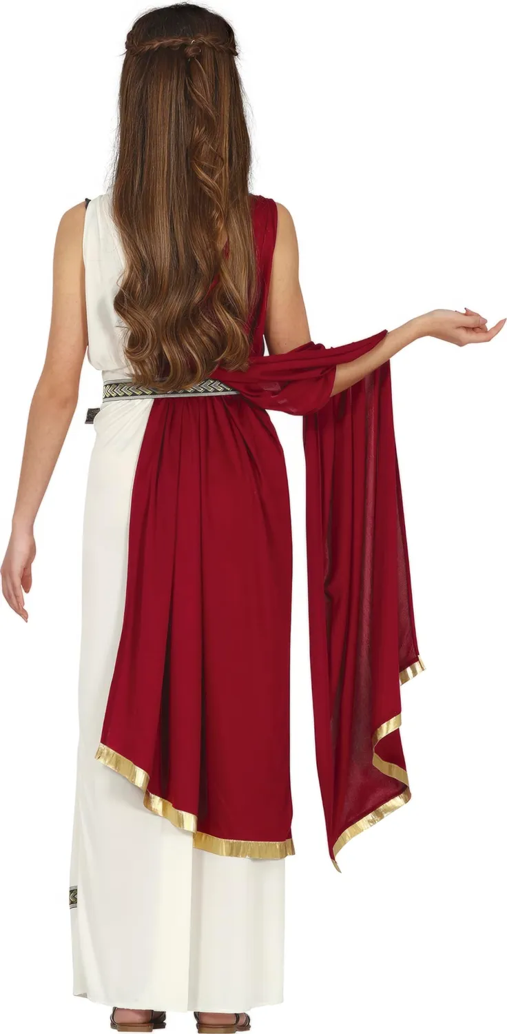 Guirca Romana Ragazza Teenager costume rosso 14-16 anni