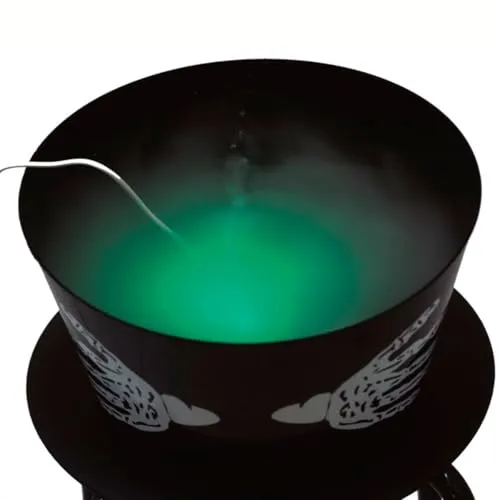 Guirca Macchina del Fumo con LED per Feste Halloween