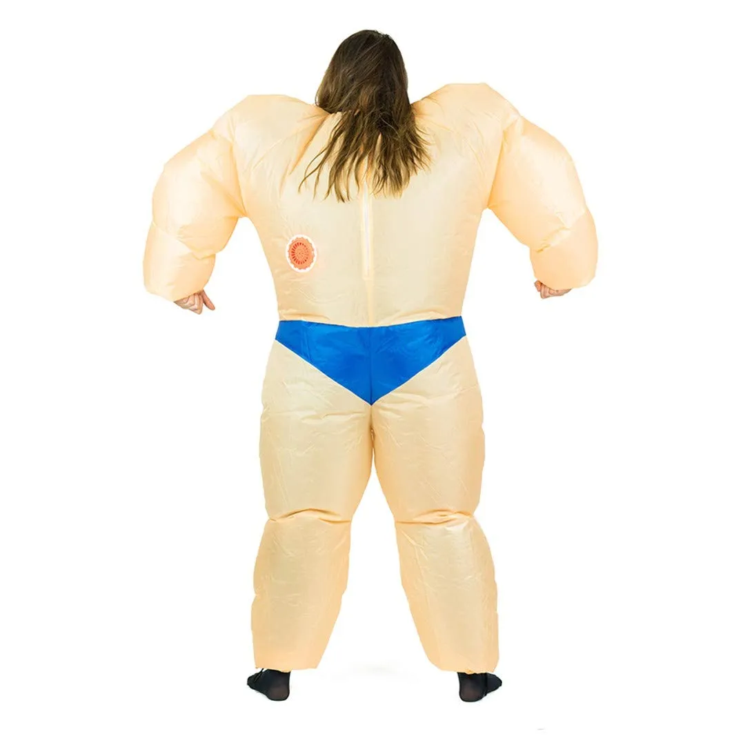 Bodysocks Bodybuilder costume gonfiabile adulto muscoloso
