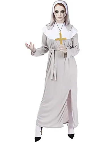 Funidelia Zombie Vivente costume prete zombie bianco horror