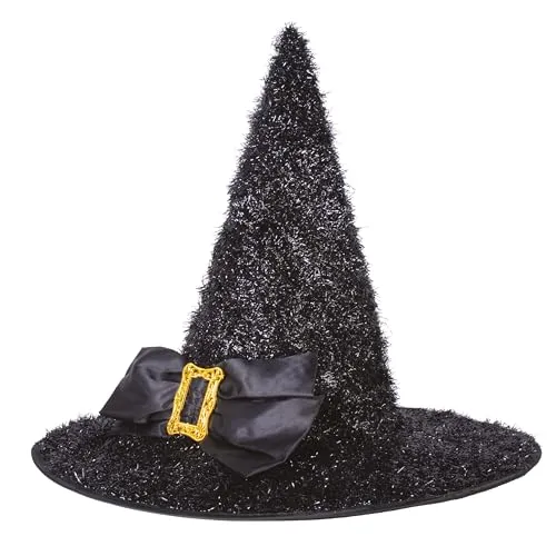 P'tit Clown re23149 Cappello Strega Nero Brillante Adulti