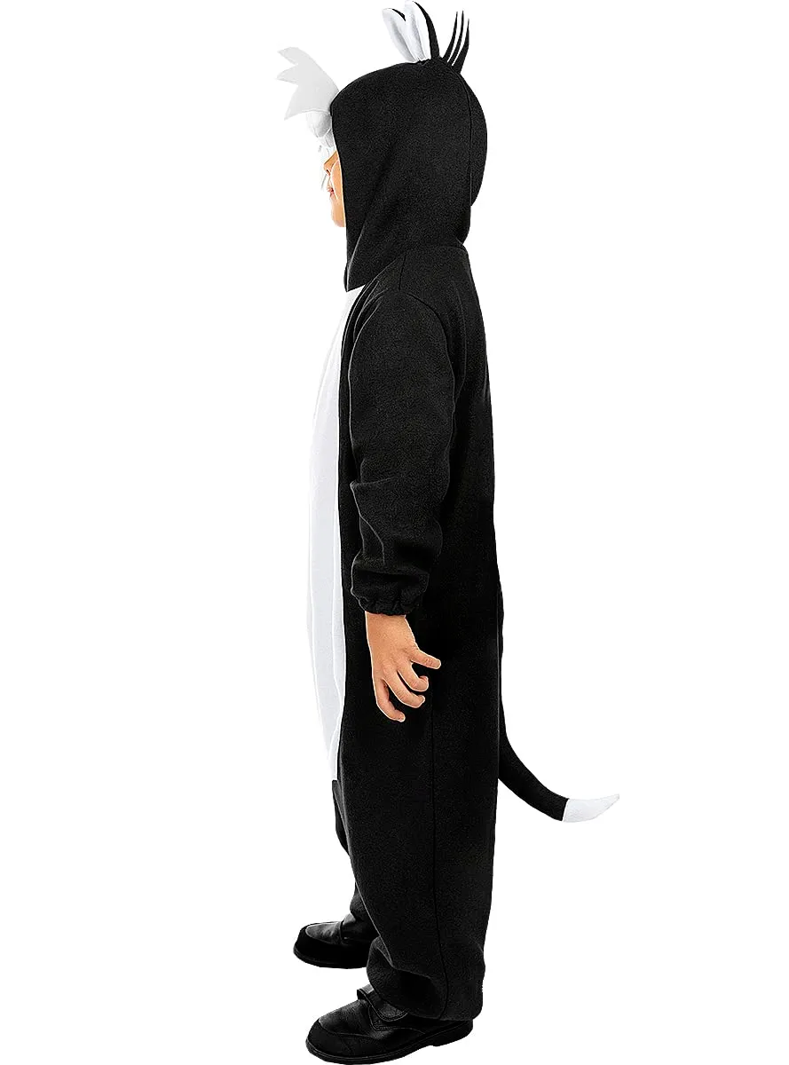 Funidelia Looney Tunes Silvestre costume bambino 3-4 anni nero