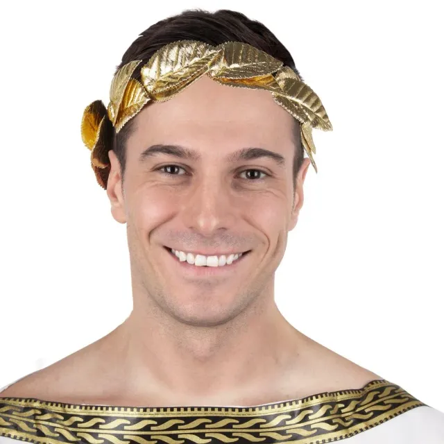 P'tit Clown Corona Alloro Cesare Accessorio Carnevale