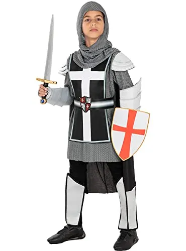 Funidelia Templari set cavaliere bambino spada e scudo