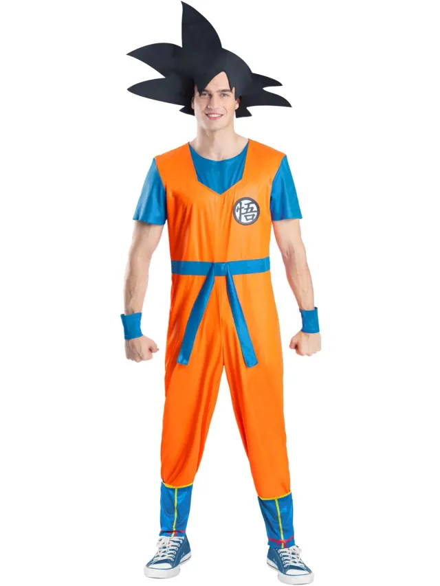 Smiffys Costume Goku Dragon Ball Z Adulto Arancione