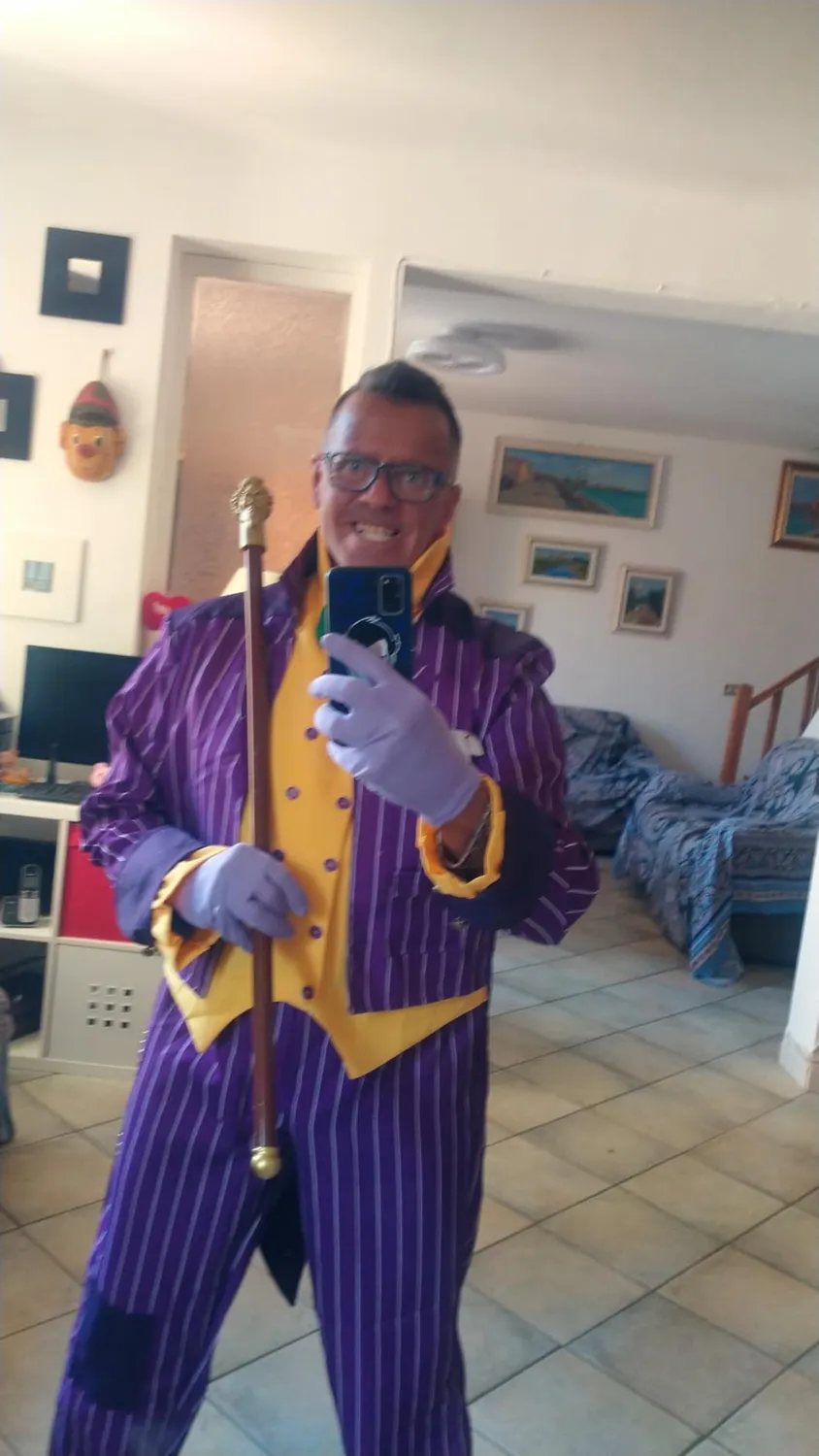 Funidelia Joker Arkham City costume uomo L ufficiale
