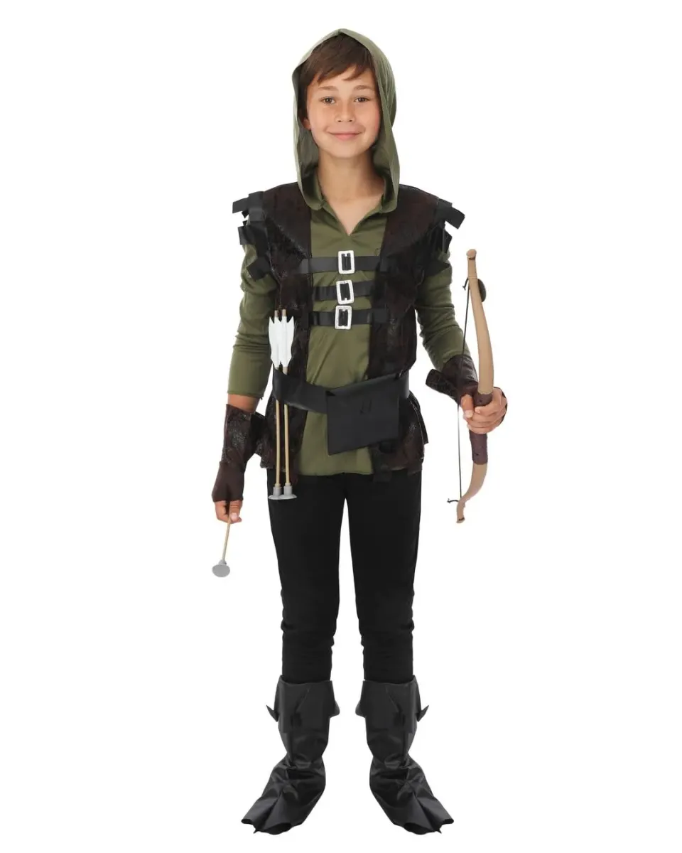 P'tit Clown costume arciere bambino 10-12 anni completo