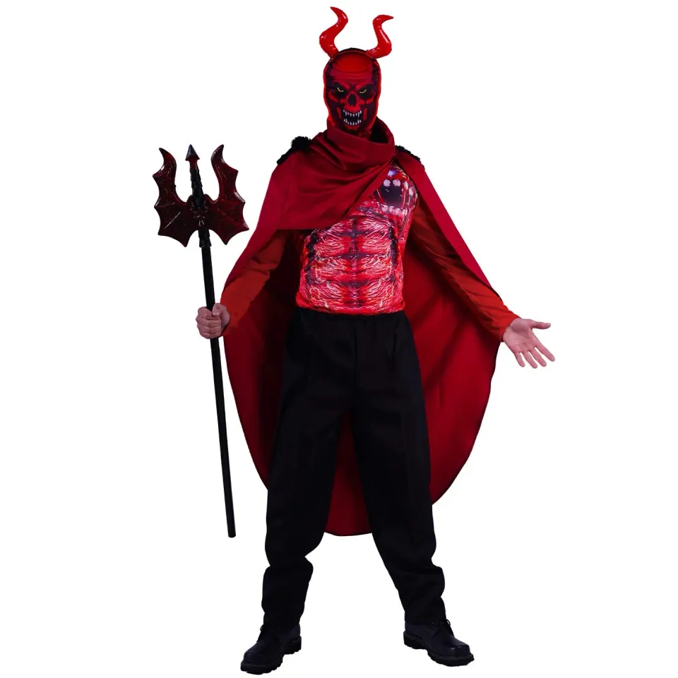 SEA HARE Diavolo Rosso costume uomo con mantello