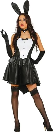 Guirca Costume Coniglietto Sexy Donna M 38-40 con Orecchie