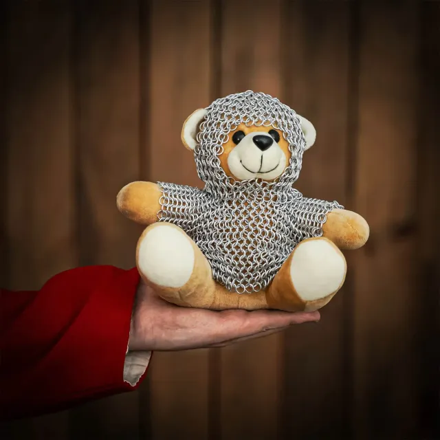 La Bottega di Merlino Orsacchiotto Cotta Maglia Peluche