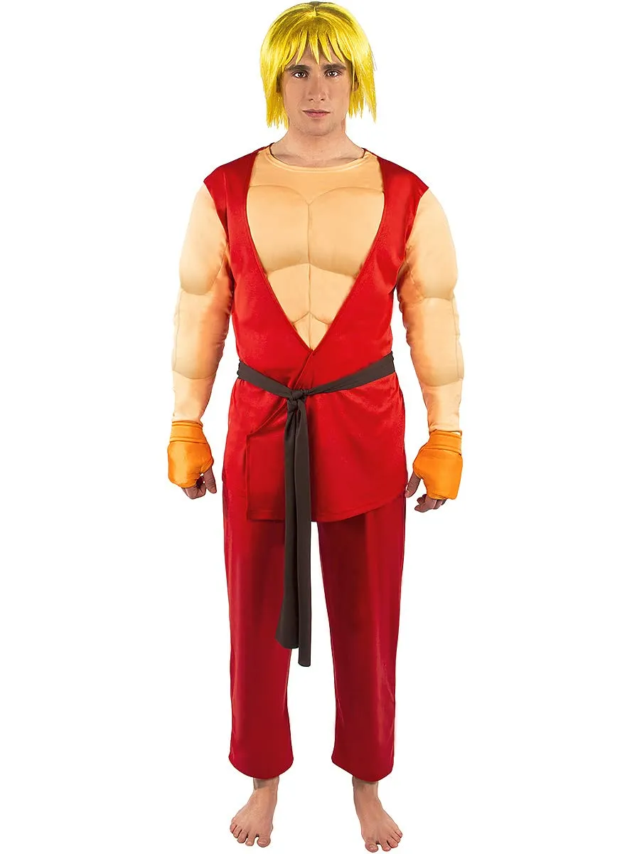 Funidelia Street Fighter Costume Ken uomo rosso ufficiale