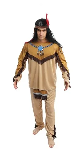 P'tit Clown Costume Indiana Donna Rosso Poliestere Carnevale