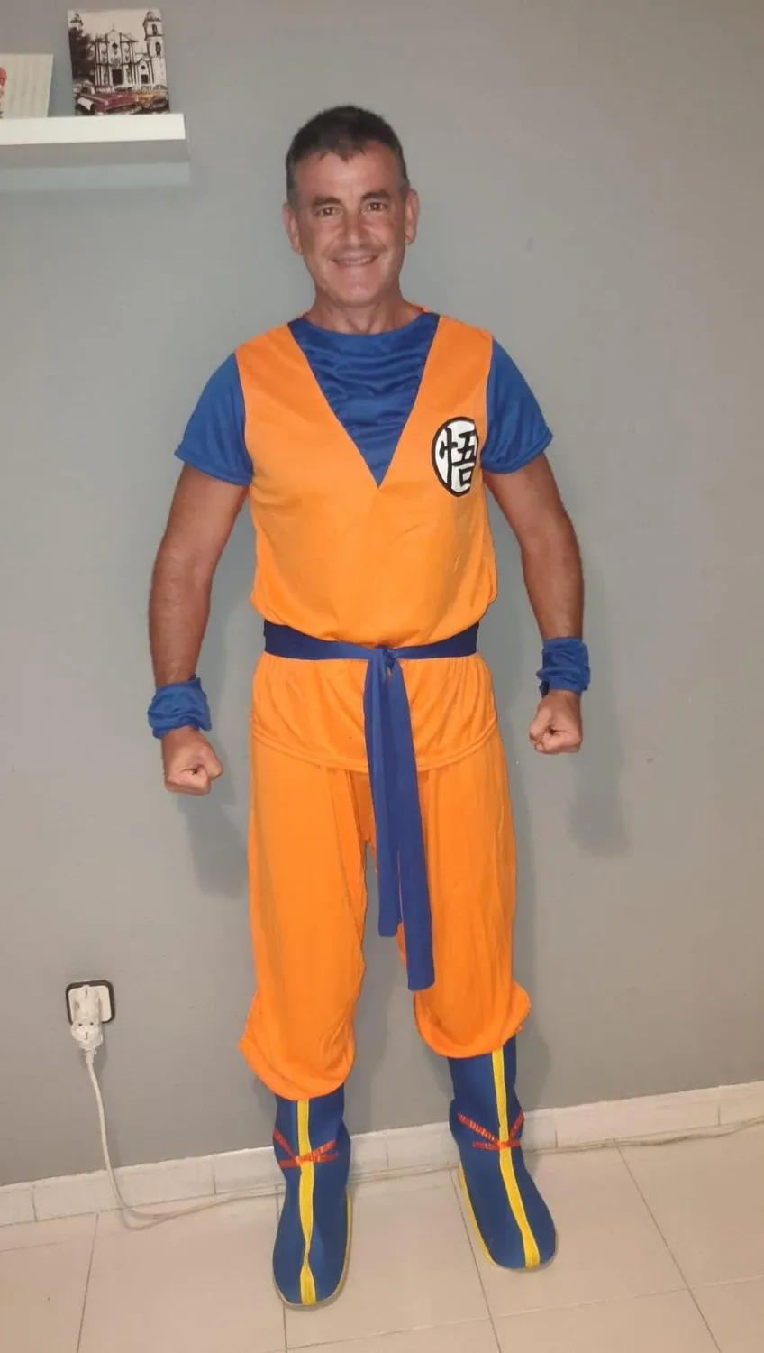 Funidelia Dragon Ball Goku Costume Uomo Arancione Ufficiale