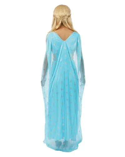 P'tit Clown principessa medievale costume donna blu L/XL