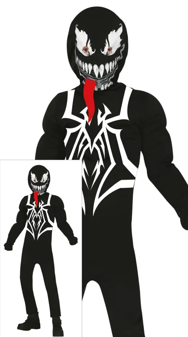 Fiestas Guirca Villain costume bambino 7-9 anni muscoloso