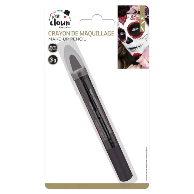 P'tit Clown 84302 matita trucco nero viso