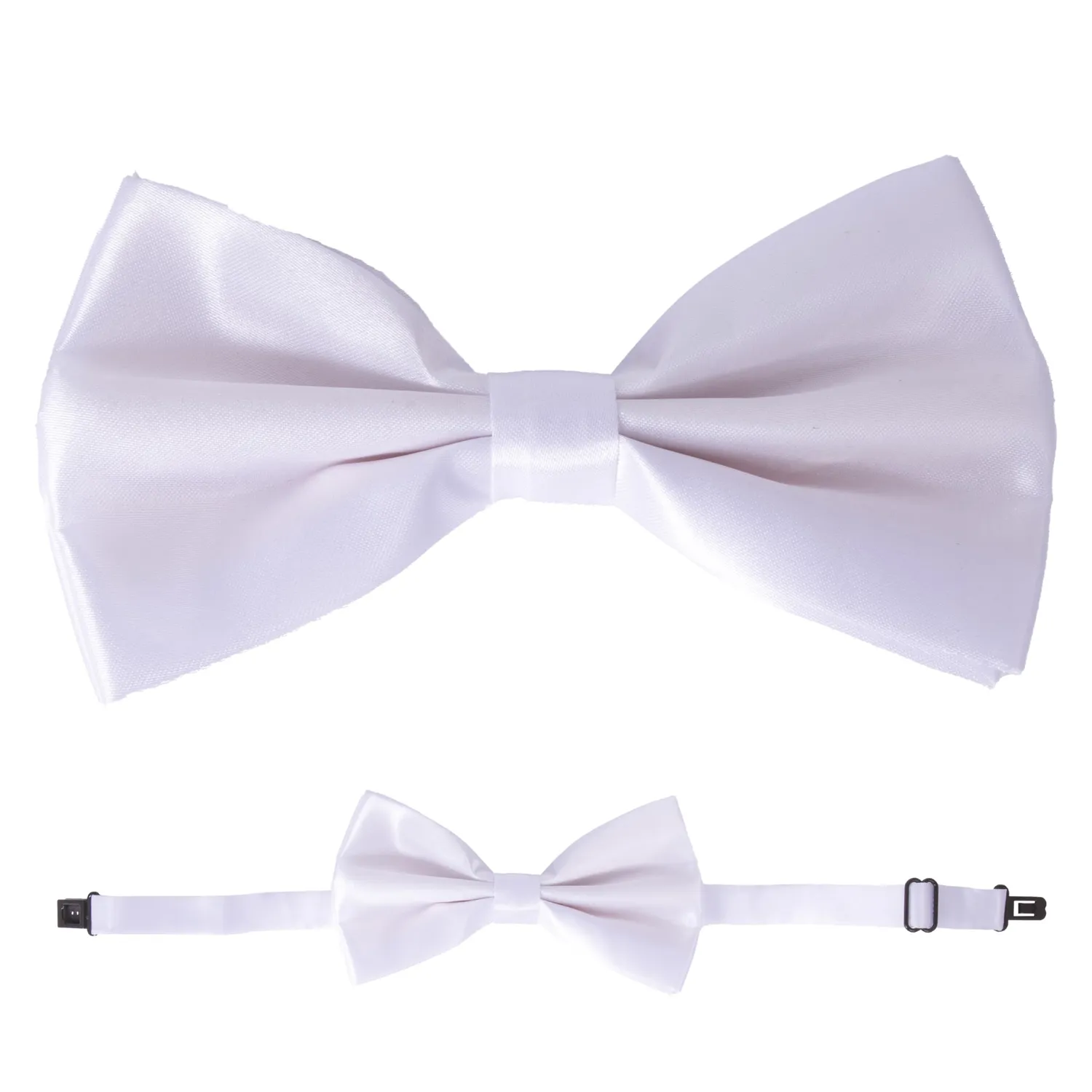 P'tit Clown 11890 Papillon Bianco Adulto Regolabile