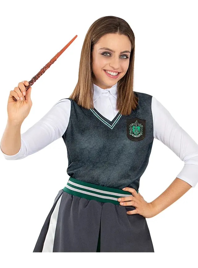 Funidelia Harry Potter Maglietta Serpeverde Donna Grigia M