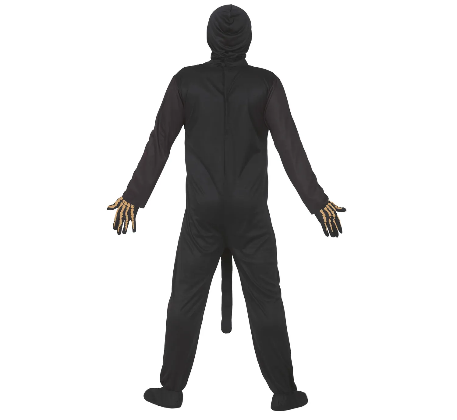 Guirca Costume da Scheletro Adulto M Tuta con Cappuccio
