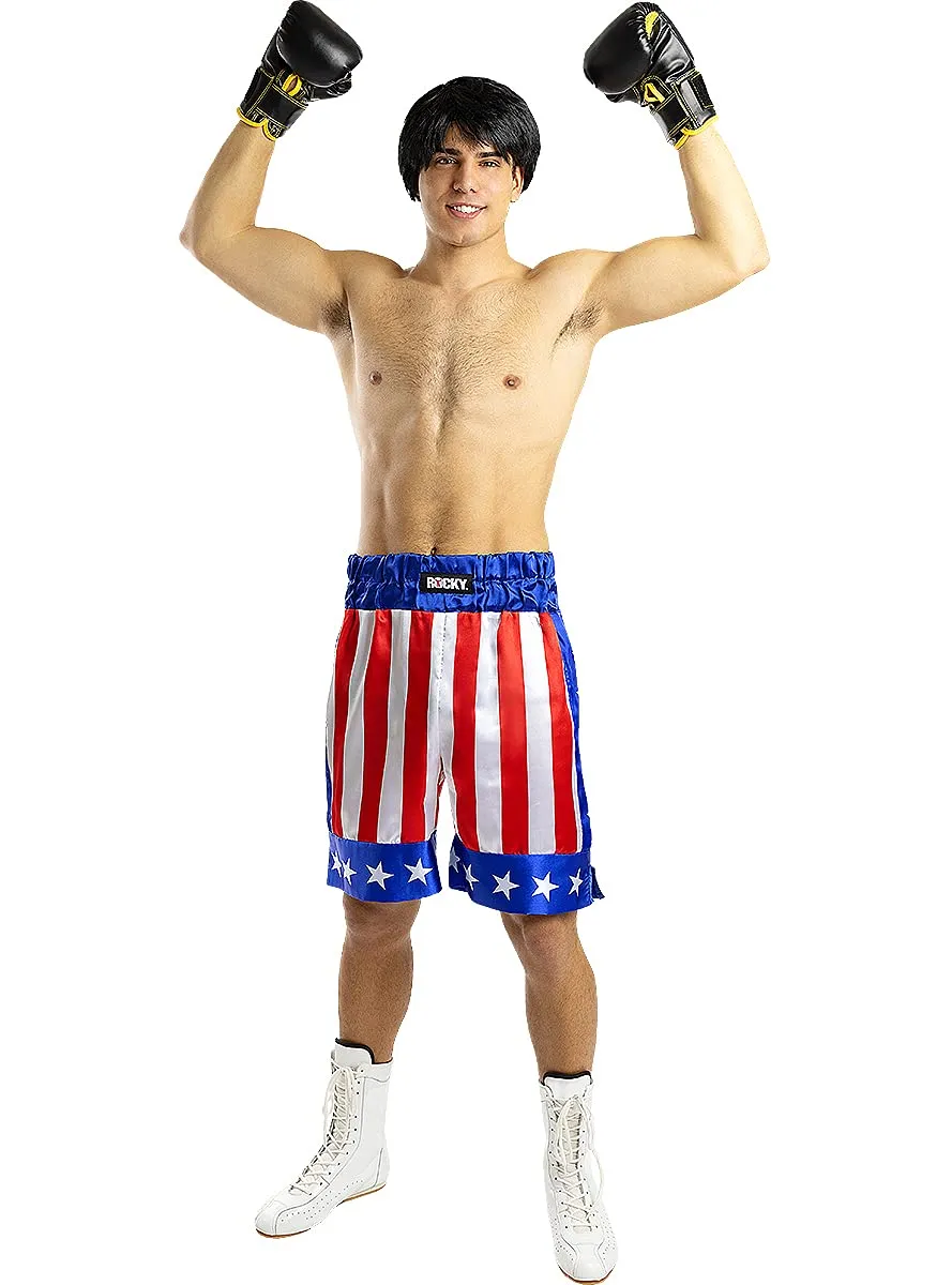 Funidelia Rocky Shorts di Rock Balboa costume XL azzurro