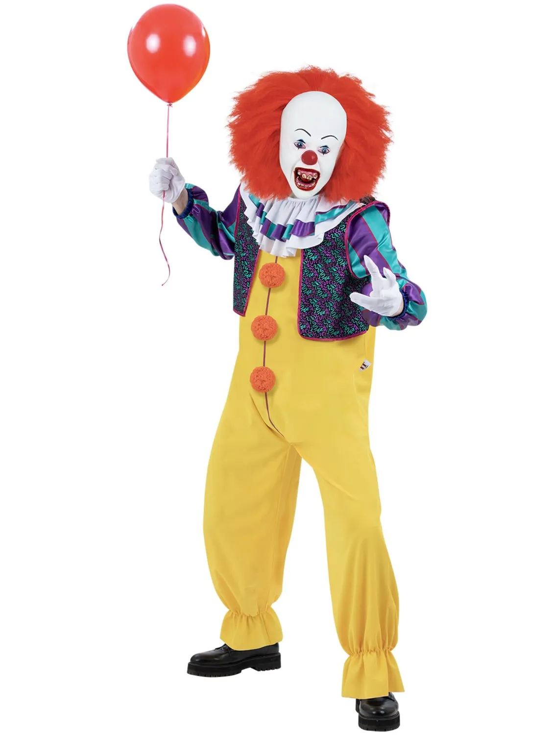 Smiffys IT Pennywise 1990 costume uomo giallo taglia M