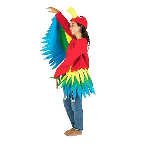 Bodysocks Costume Pappagallo costume adulto multicolore