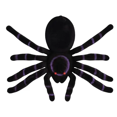 P'tit Clown Ragno floccato decorazione 20 cm Halloween