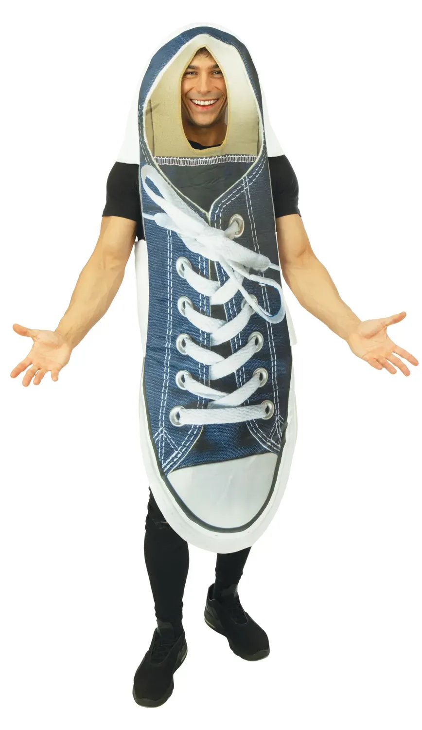 P'tit Clown Oggetti Scarpa costume adulto taglia unica divertente