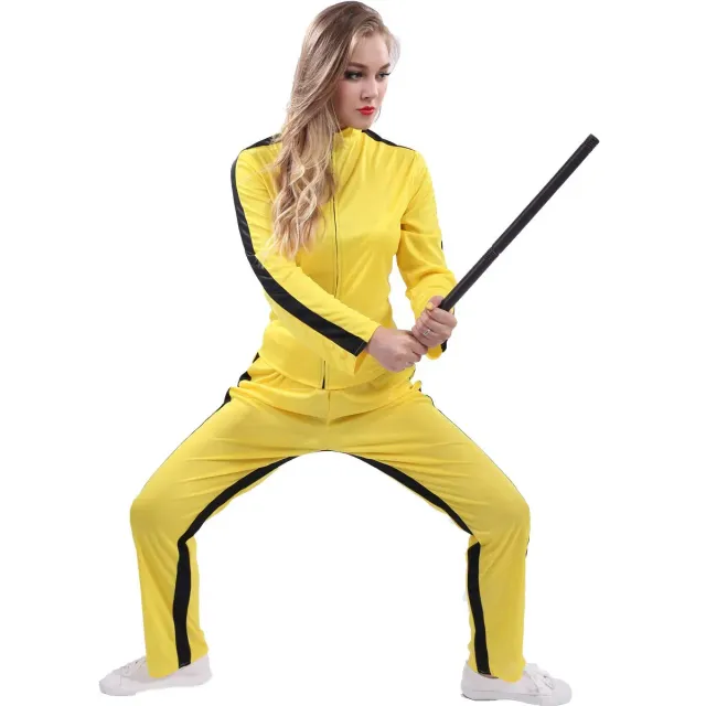 SEA HARE Kungfu Giallo costume donna M leggero
