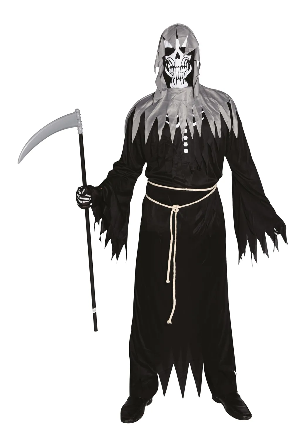 P'tit Clown falce fantasma 120cm argento