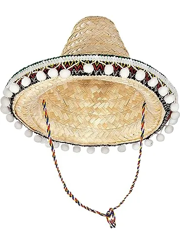 Funidelia cappello messicano bambino marrone