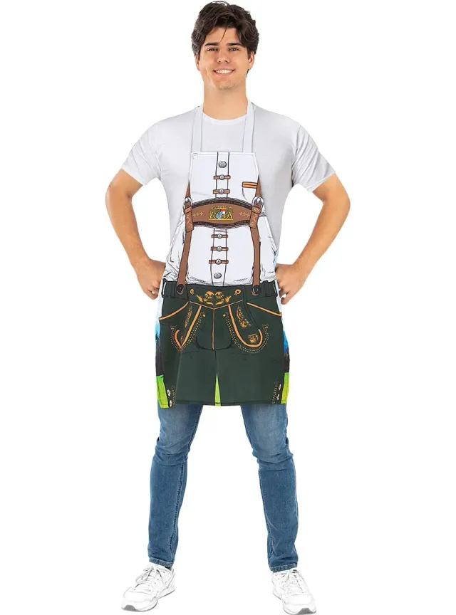 Funidelia Grembiule Oktoberfest grembiule adulto multicolore