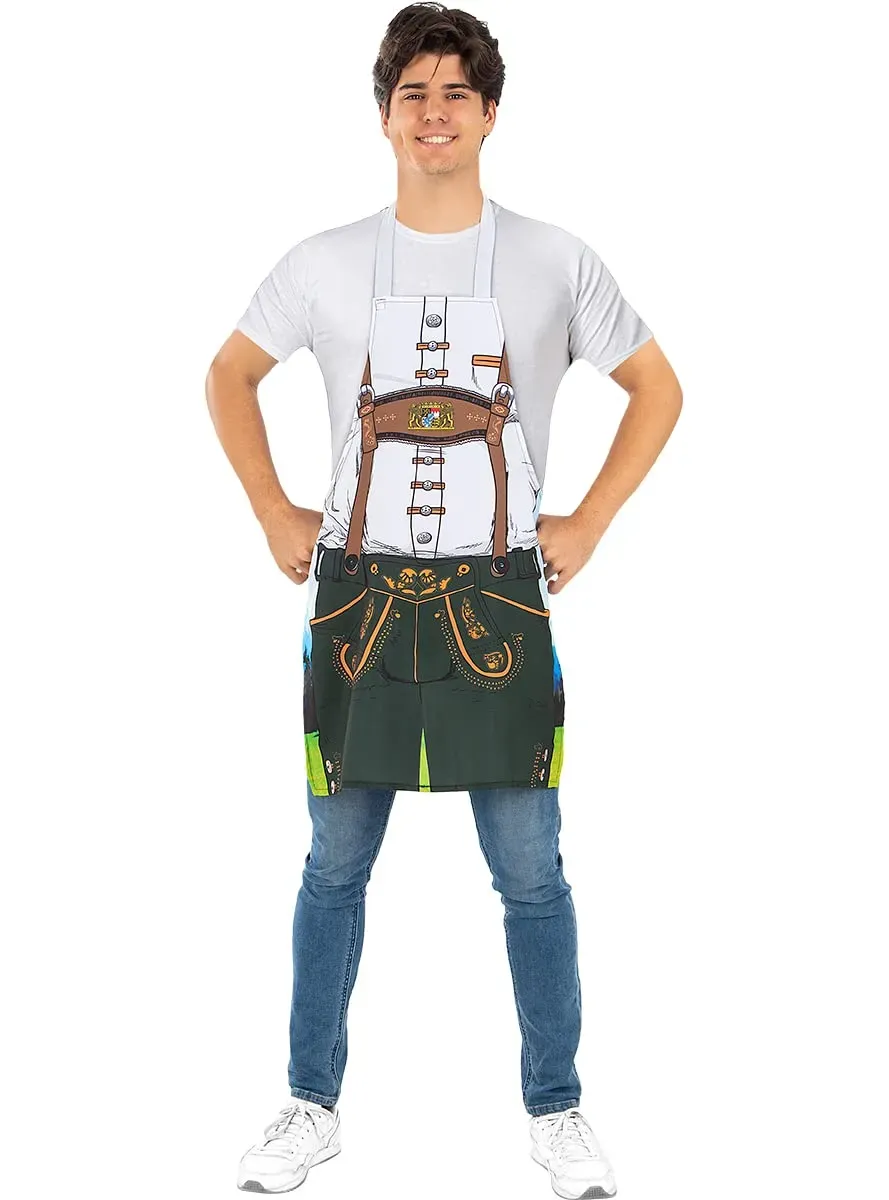 Funidelia Grembiule Oktoberfest grembiule adulto multicolore