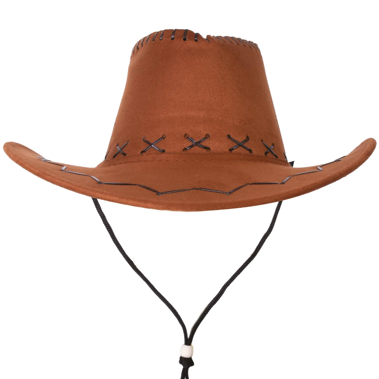 P'tit Clown 82011 cappello cowboy marrone nabuk