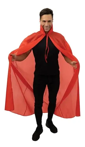 P'tit Clown 16221 Mantello Rosso Adulti 1,30 m Poliestere